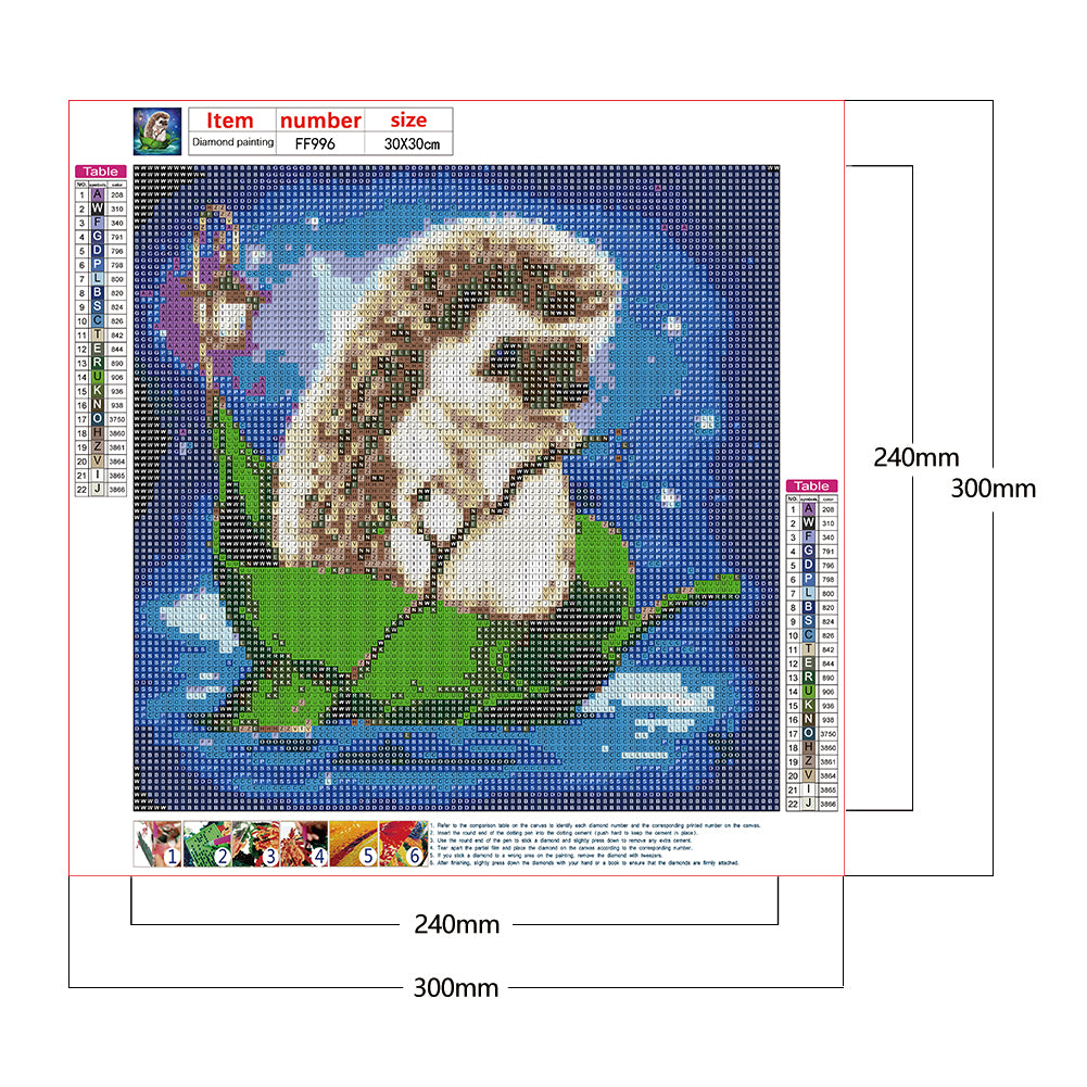 Hedgehog 30*30CM(Canvas) Full Square Drill Diamond Painting