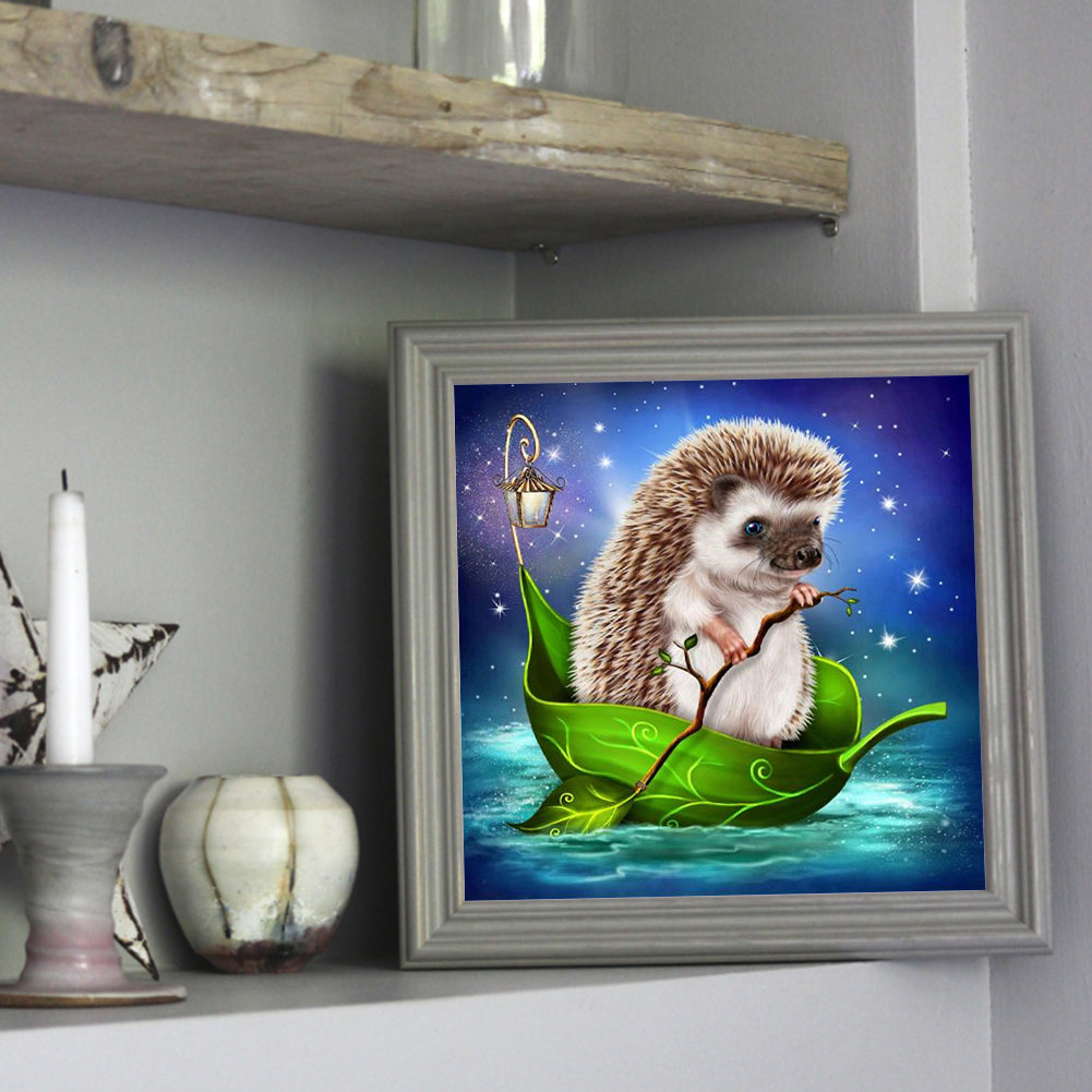 Hedgehog - Full Square Drill Diamond Painting 30*30CM
