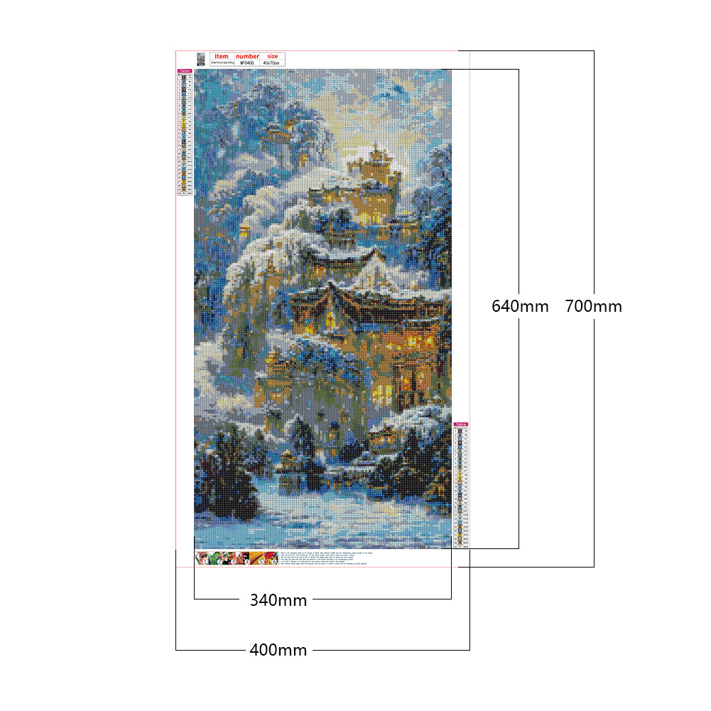 Genting Tiangong - Full Square Drill Diamond Painting 40*70CM