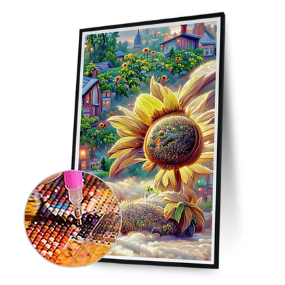 Sunflower Manor - Full Square Drill Diamond Painting 40*70CM