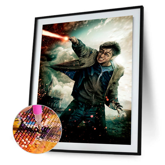 Harry Potter - Full Round Drill Diamond Painting 30*45CM
