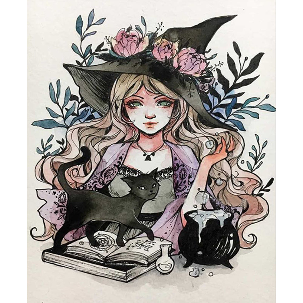 Margaret Morales - Full Round Drill Diamond Painting 30*40CM