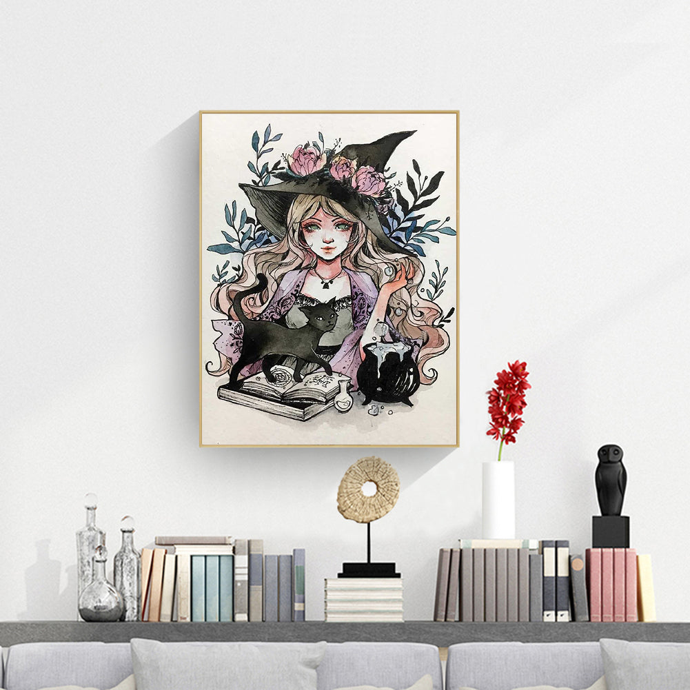 Margaret Morales - Full Round Drill Diamond Painting 30*40CM