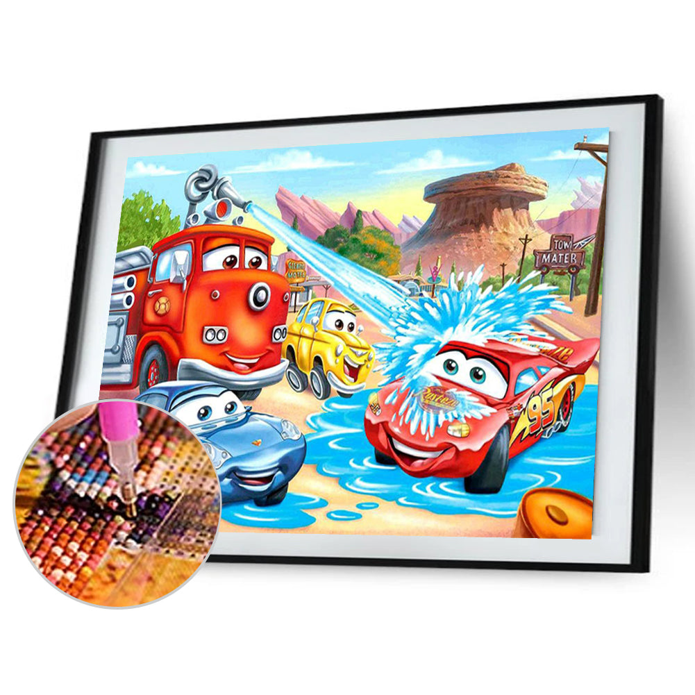 Cars - Full Square Drill Diamond Painting 40*30CM