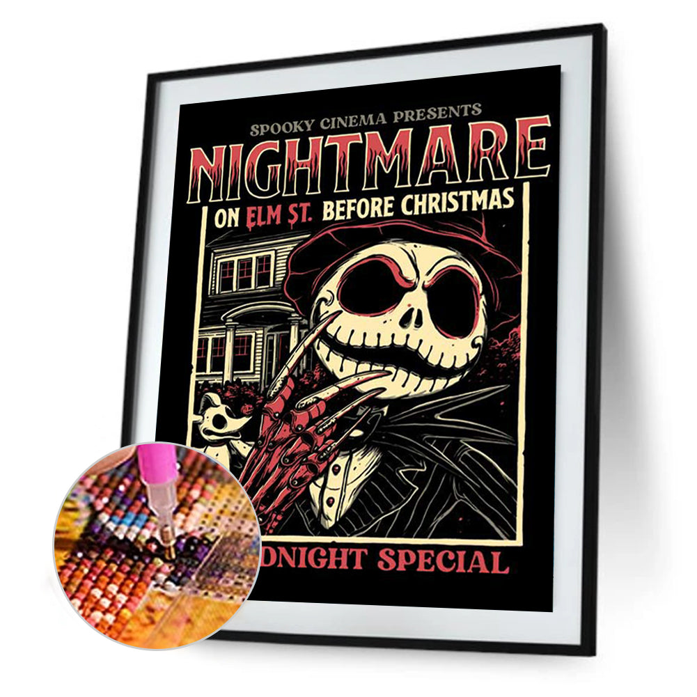 Weird City Night Jack - Full Square Drill Diamond Painting 30*40CM