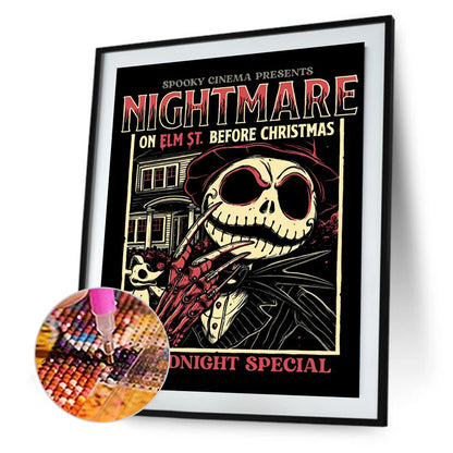 Weird City Night Jack - Full Square Drill Diamond Painting 30*40CM