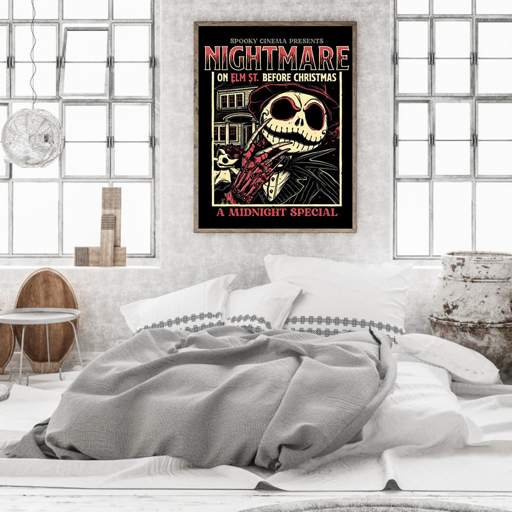 Weird City Night Jack - Full Square Drill Diamond Painting 30*40CM