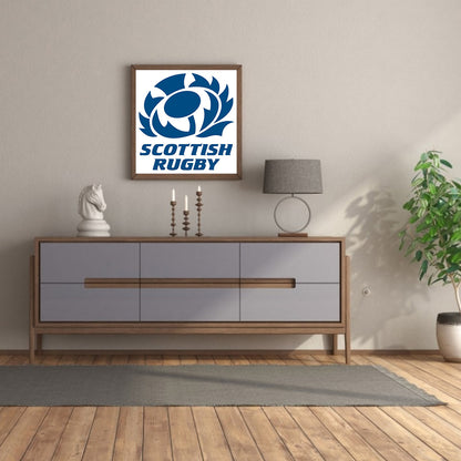 Scottish Rugby Association - Full Round Drill Diamond Painting 30*30CM