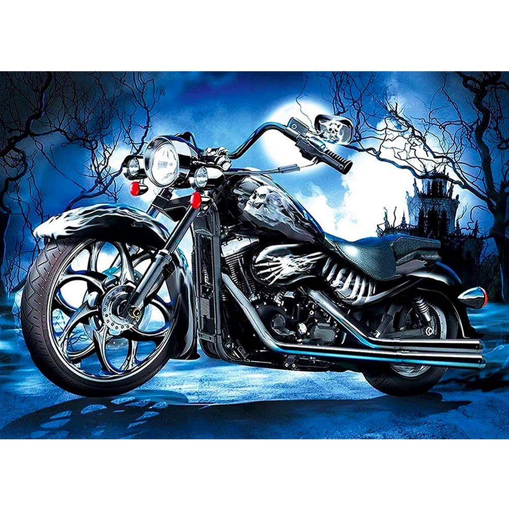 Motorcycle - Full Square Drill Diamond Painting 40*30CM