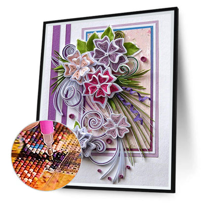 Quilling Paper - Full Round Drill Diamond Painting 40*50CM