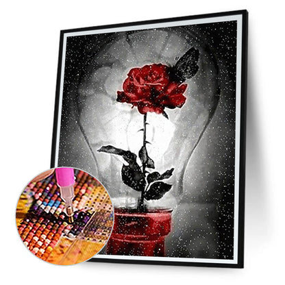 Rose - Full Round Drill Diamond Painting 40*50CM