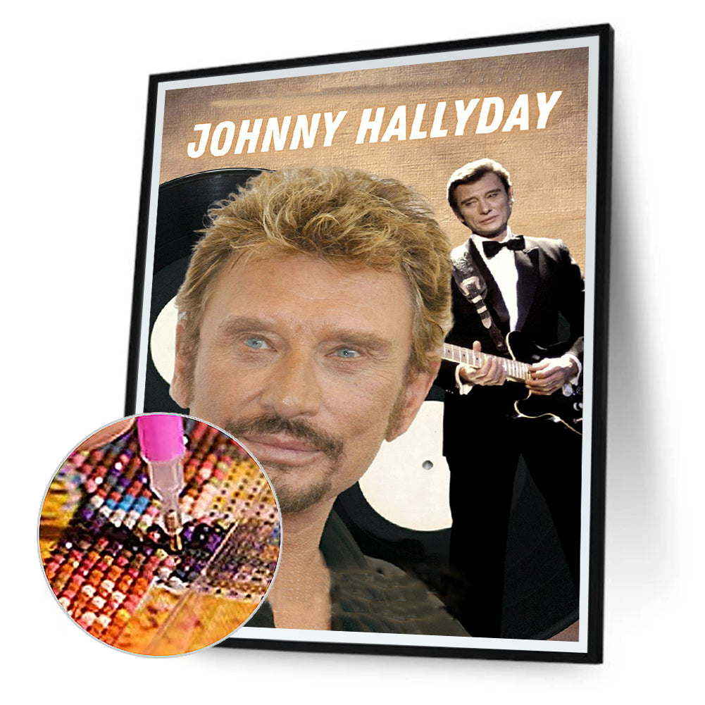 Johnny Allidy - Full Square Drill Diamond Painting 50*60CM