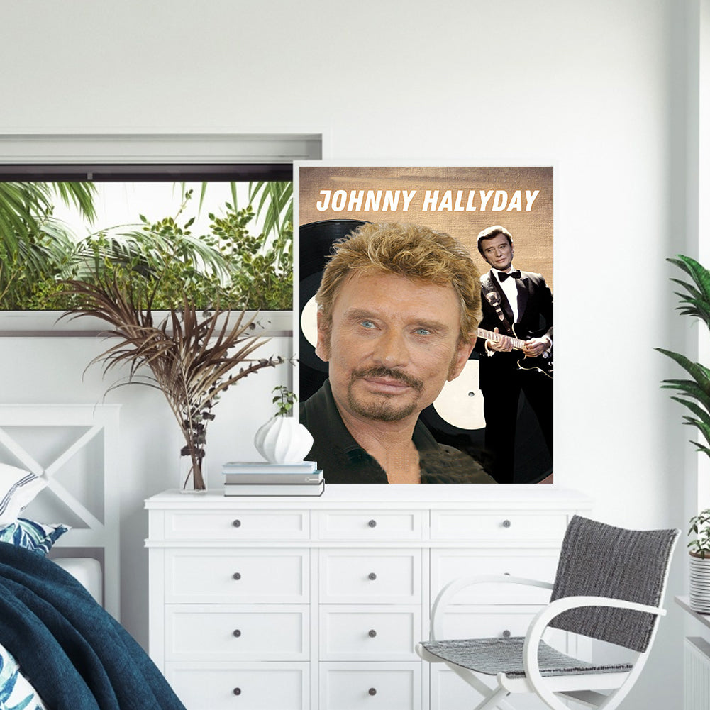 Johnny Allidy - Full Square Drill Diamond Painting 50*60CM