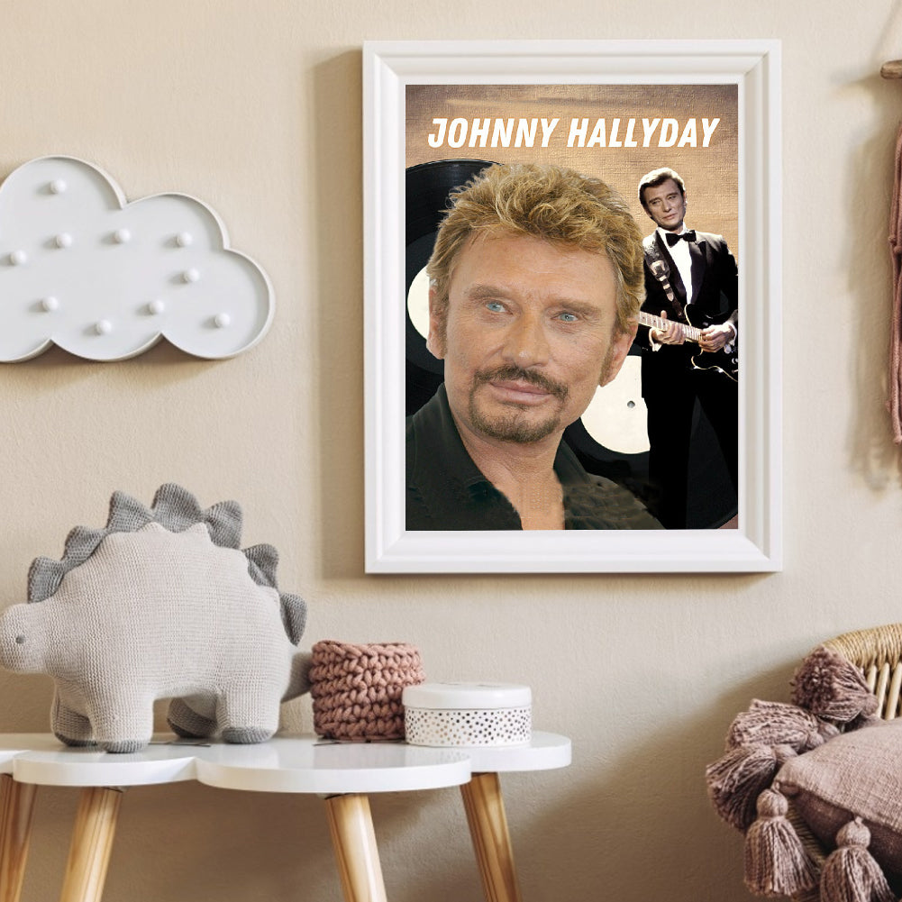 Johnny Allidy - Full Square Drill Diamond Painting 50*60CM