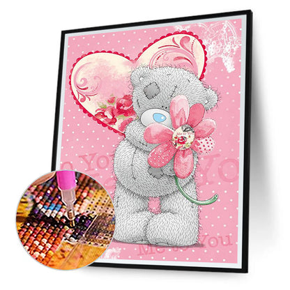 Cartoon Bear - Full Round Drill Diamond Painting 40*50CM