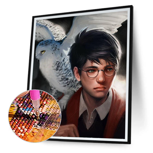 Harry Potter - Full Round Drill Diamond Painting 40*50CM