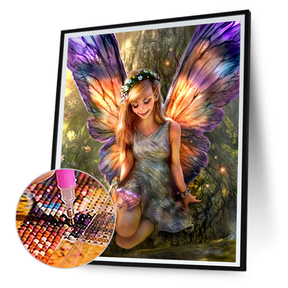 Fairy - Full Round Drill Diamond Painting 30*40CM