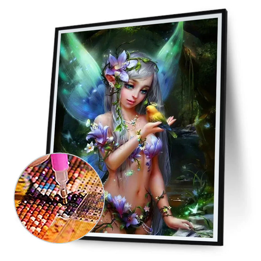 Fairy - Full Round Drill Diamond Painting 30*40CM