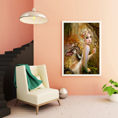 Fairy - Full Round Drill Diamond Painting 30*40CM