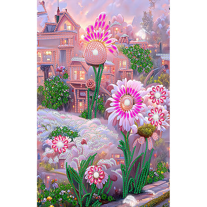 Daisy - Special Shaped Drill Diamond Painting 30*40CM