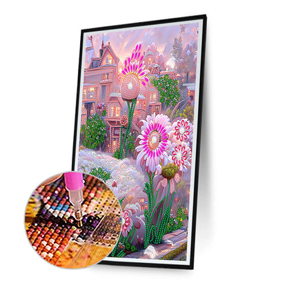 Daisy - Special Shaped Drill Diamond Painting 30*40CM