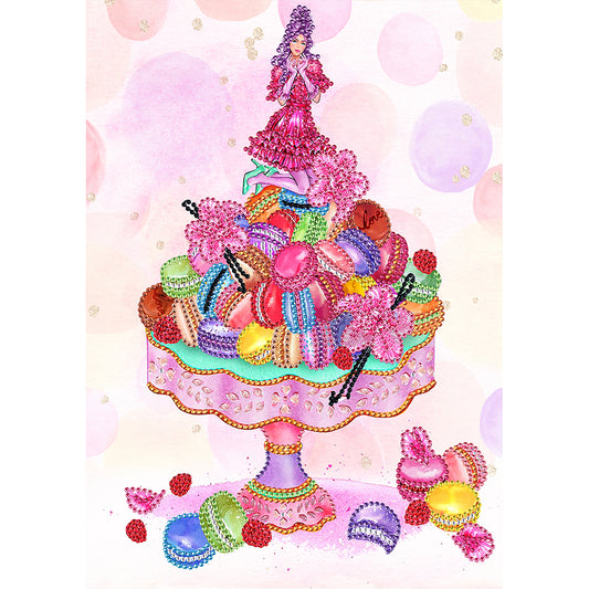 Macaron - Special Shaped Drill Diamond Painting 30*40CM