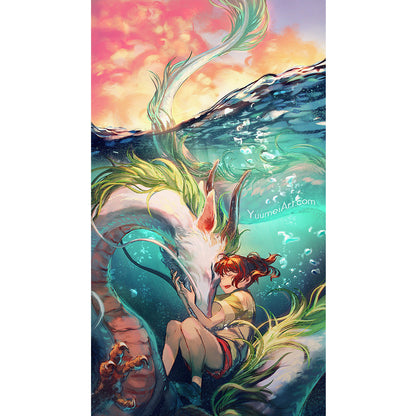 Dragon Soul - Full Round Drill Diamond Painting 30*50CM