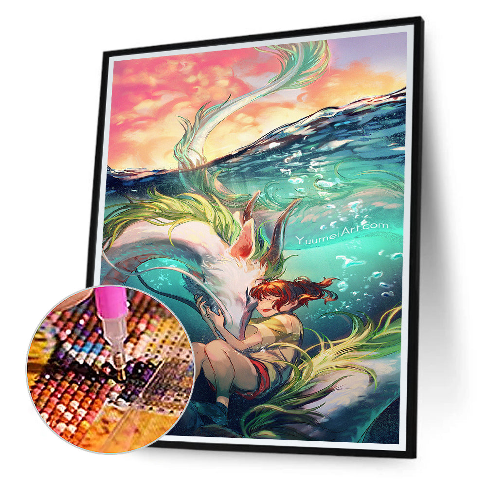 Dragon Soul - Full Round Drill Diamond Painting 30*50CM