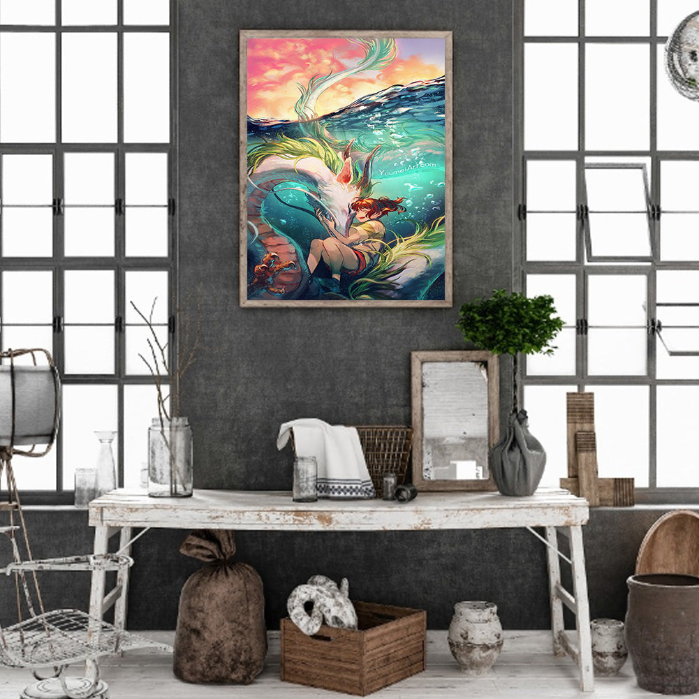 Dragon Soul - Full Round Drill Diamond Painting 30*50CM