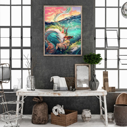 Dragon Soul - Full Round Drill Diamond Painting 30*50CM