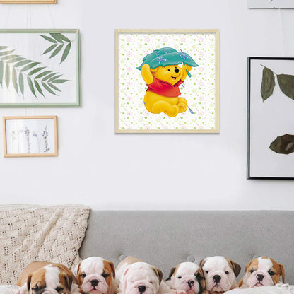 Winnie The Pooh - Full Round Drill Diamond Painting 40*40CM
