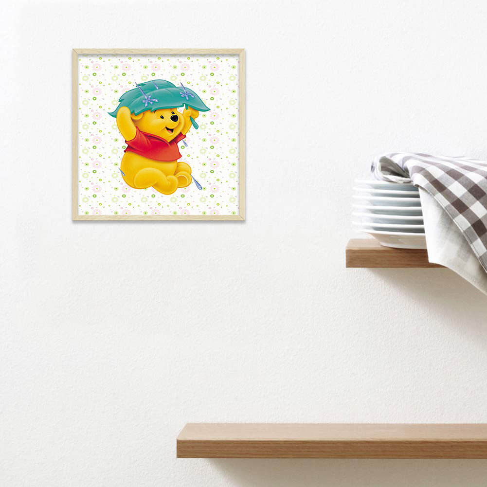 Winnie The Pooh - Full Round Drill Diamond Painting 40*40CM