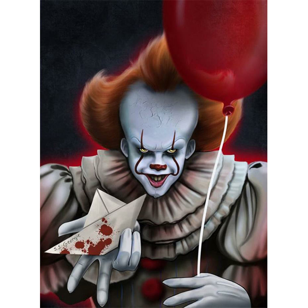 Clown - Full Square Drill Diamond Painting 30*40CM
