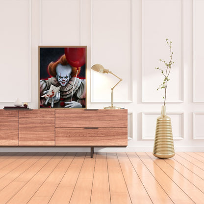 Clown Back - Full Square Drill Diamond Painting 30*40CM