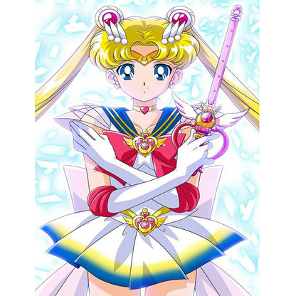 Sailor Moon - Full Square Drill Diamond Painting 30*40CM