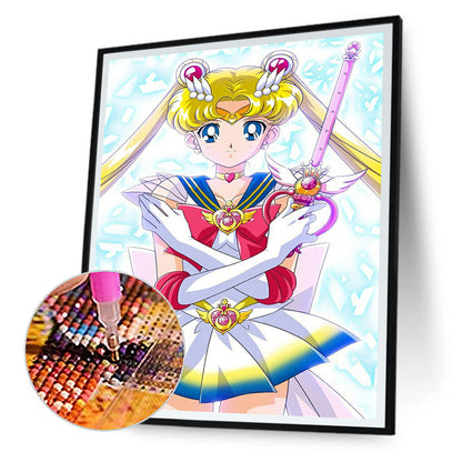 Sailor Moon - Full Square Drill Diamond Painting 30*40CM