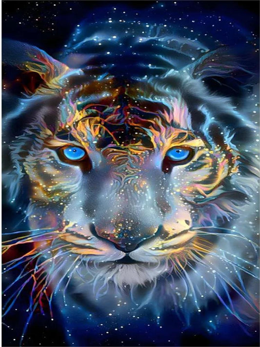 Symphony Tiger - Full Round Drill Diamond Painting 40*70CM