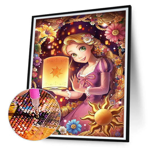 Disney Rapunzel Rapunzel 40*50CM(Canvas) Full Round Drill Diamond Painting