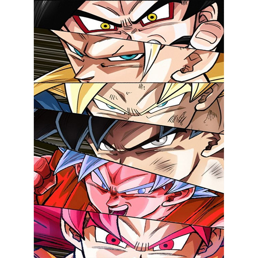 Dragon Ball - Full Round Drill Diamond Painting 30*40CM