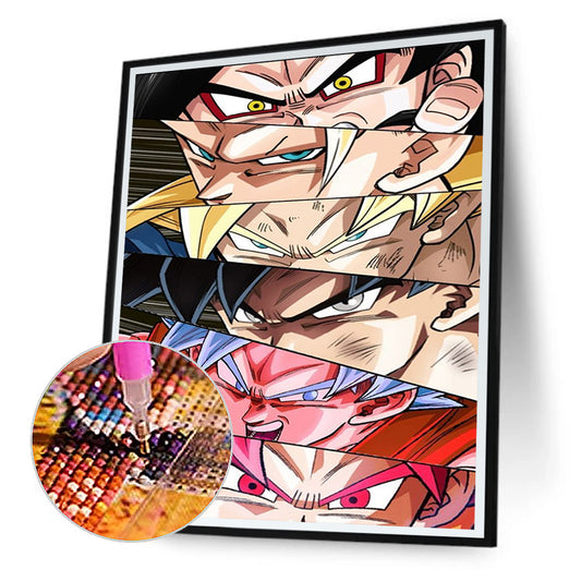 Dragon Ball - Full Round Drill Diamond Painting 30*40CM