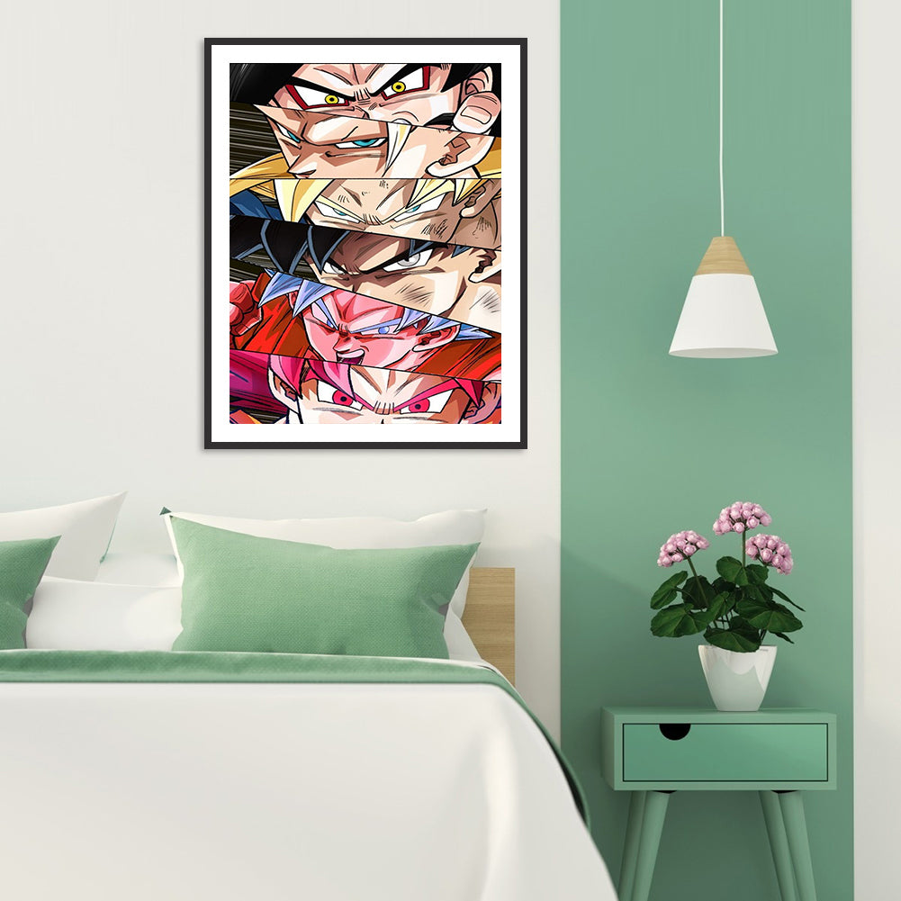 Dragon Ball - Full Round Drill Diamond Painting 30*40CM