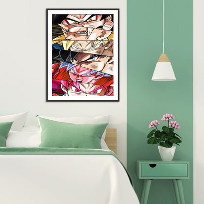 Dragon Ball - Full Round Drill Diamond Painting 30*40CM