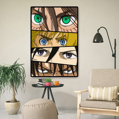 Attack On Titan - Full Round Drill Diamond Painting 30*40CM