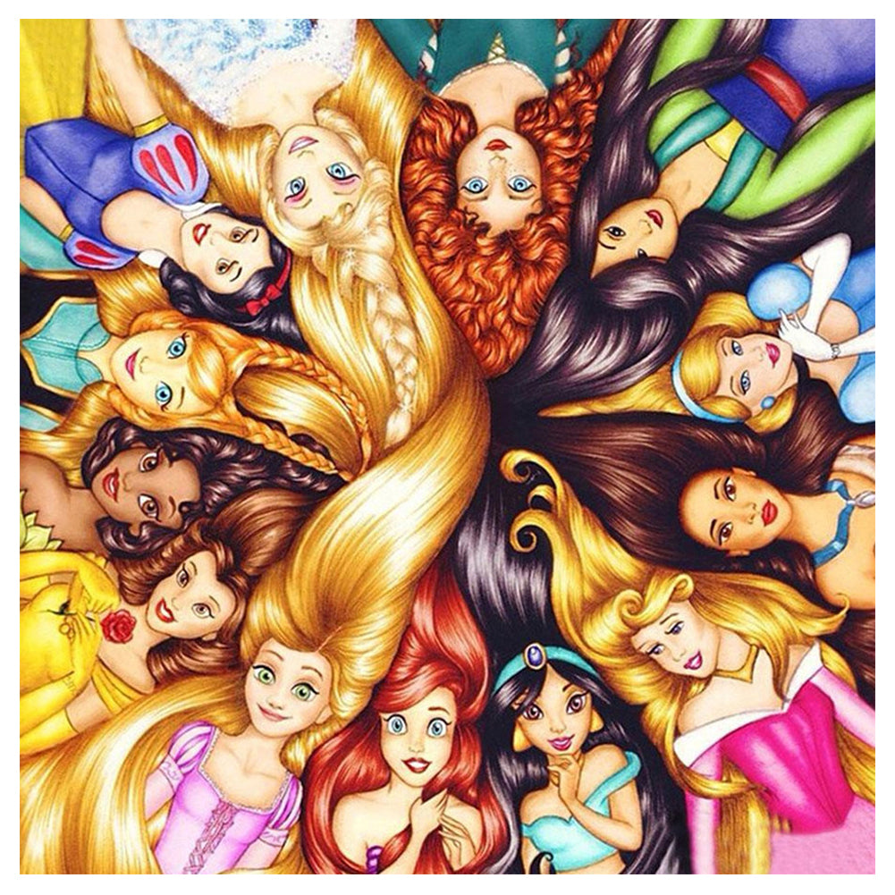 Disney Princess - Full Square Drill Diamond Painting 40*40CM