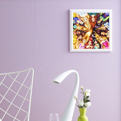 Disney Princess - Full Square Drill Diamond Painting 40*40CM