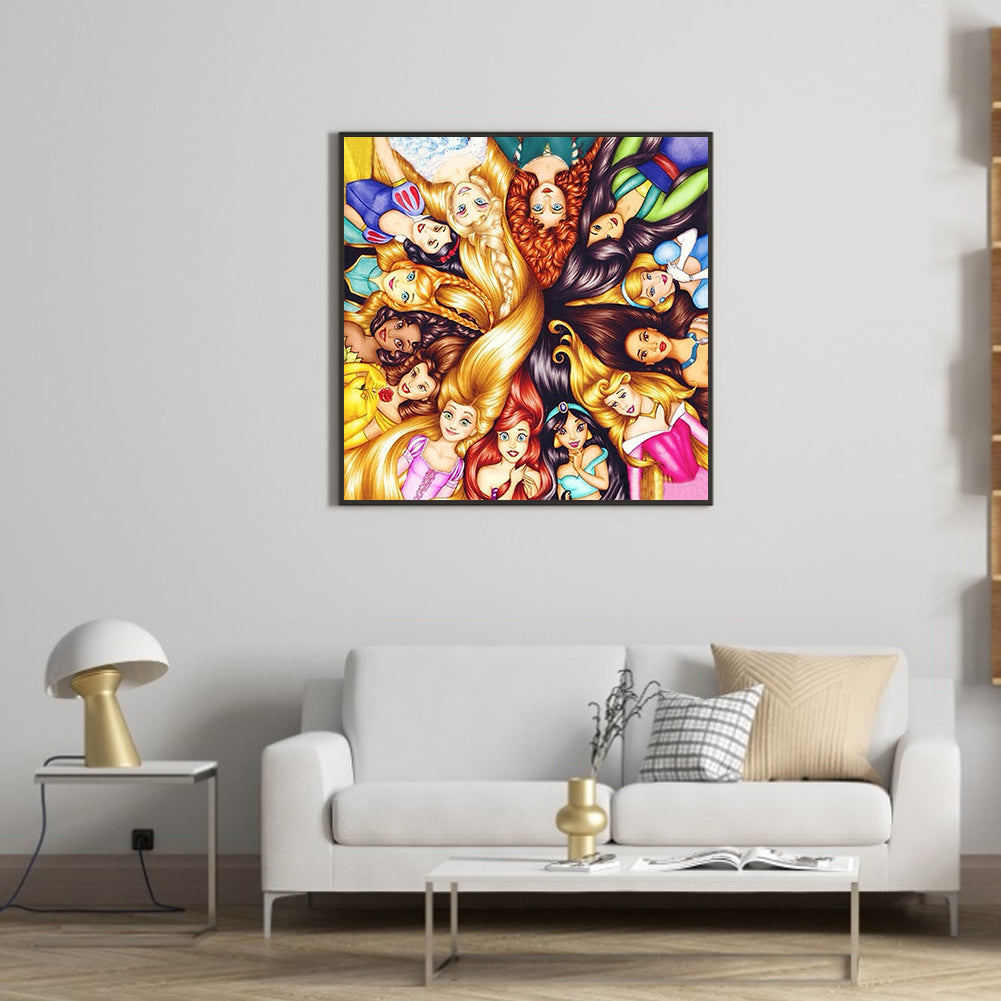Disney Princess - Full Square Drill Diamond Painting 40*40CM