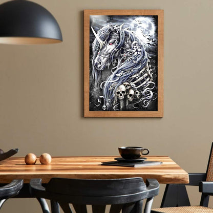 Skeleton Horse - Full Square Drill Diamond Painting 40*50CM