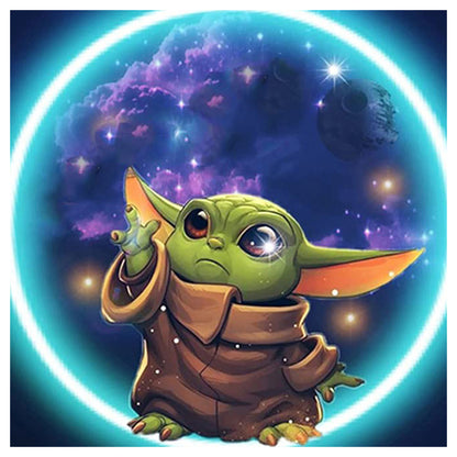 Yoda - Full Square Drill Diamond Painting 50*50CM