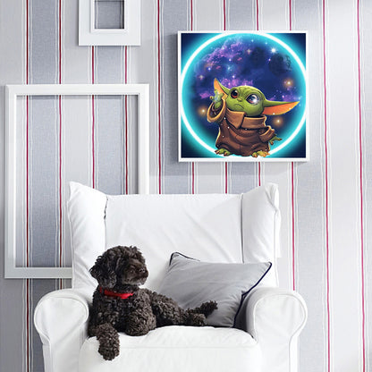 Yoda - Full Square Drill Diamond Painting 50*50CM