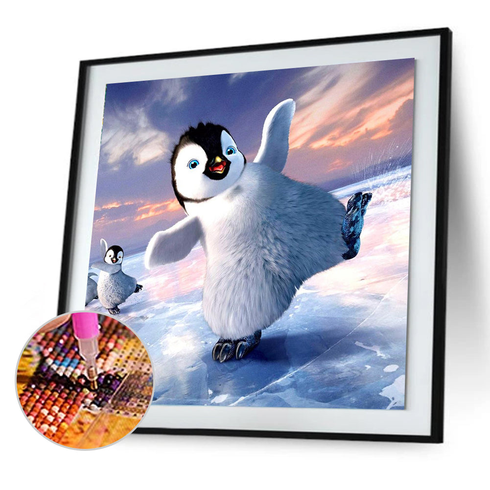 Penguin - Full Square Drill Diamond Painting 50*50CM